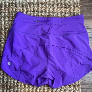 Lululemon Speed-up High rise lined short